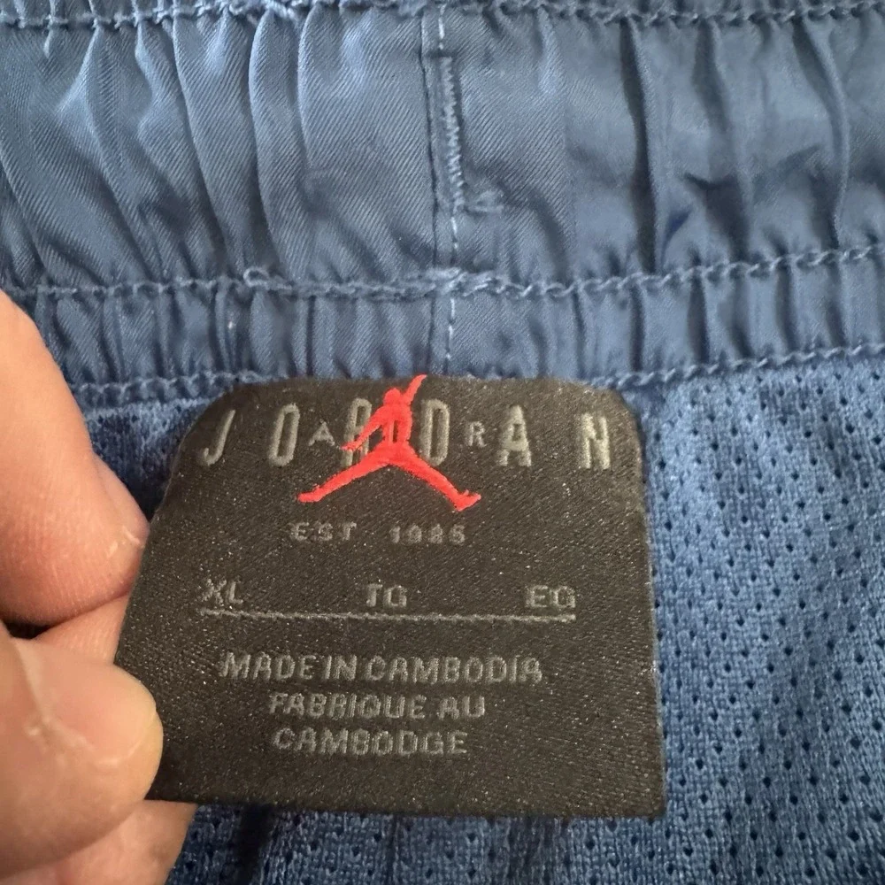 Jordan Shorts Mens‎ XL Blue Essentials Woven Lightweight Breathable Jumpman